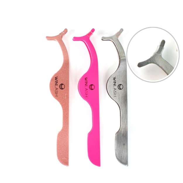 Winlash false lash applicator tool for easy eyelash placement non-slip design
