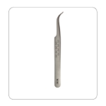 Curved-head-tweezers-w261-silver-color-eyelash-design-winlas
