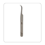 Curved-head-tweezers-w201-silver-color-eyelash-design-winlas