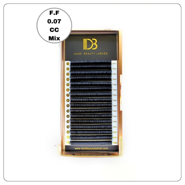 DB Fast Fan Eyelash Extension Palette 0.07 Thickness