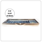 DB Fast Fan Eyelash Extension Palette 0.07 Thickness