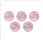 Pack of 5 Pairs of Butterfly Silicone Lash Pads