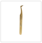 Winlash W602 Simple Gold Hammer Tip Volume Lash Tweezer