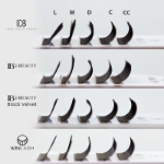 DB Fast Fan Eyelash Extension Palette 0.07 Thickness