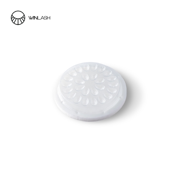 adhesive-backed teardrop glue holder