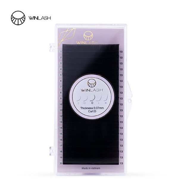 Eyelash Extension Palette Winlash Pink Model