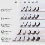 Eyelash Extension Palette Winlash Pink Model