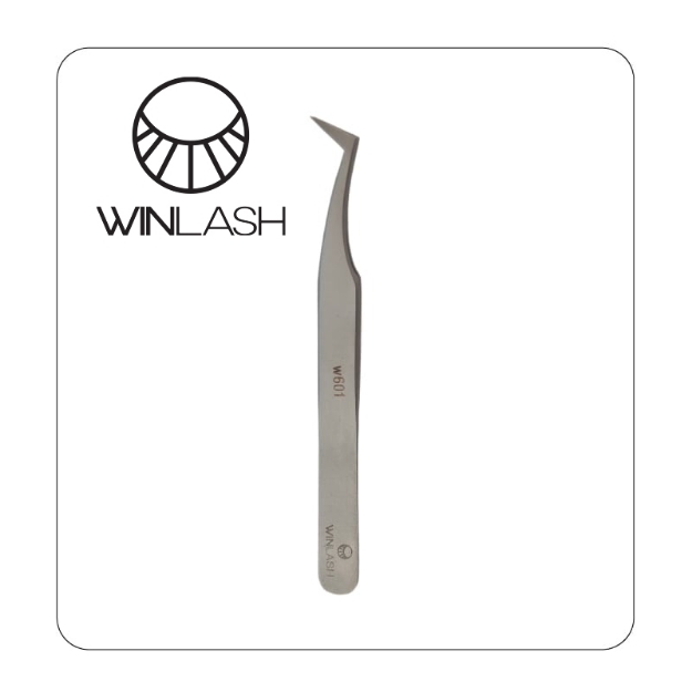 Picture of WINLASH W6 Boot Tip Volume Lash Tweezer - Curved Tip