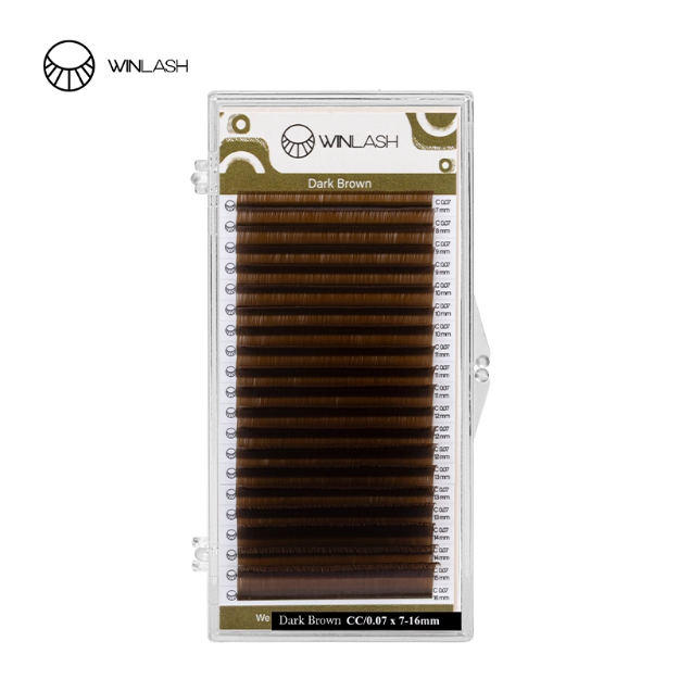 Picture of WinLash Dark Brown Lash Palette – Natural Volume Lashes