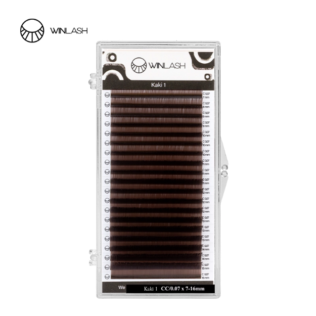 Picture of WinLash Khaki 3 Lash Palette – Deep Olive Professional Lashes