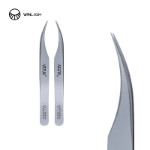 Picture of Vetus Dolphin Tip Eyelash Tweezer – Stainless Steel Precision Tool