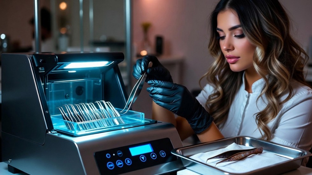 Professional Decontamination Protocol: How to Clean, Disinfect, and Sterilize Lash Tweezers Without Corrosion