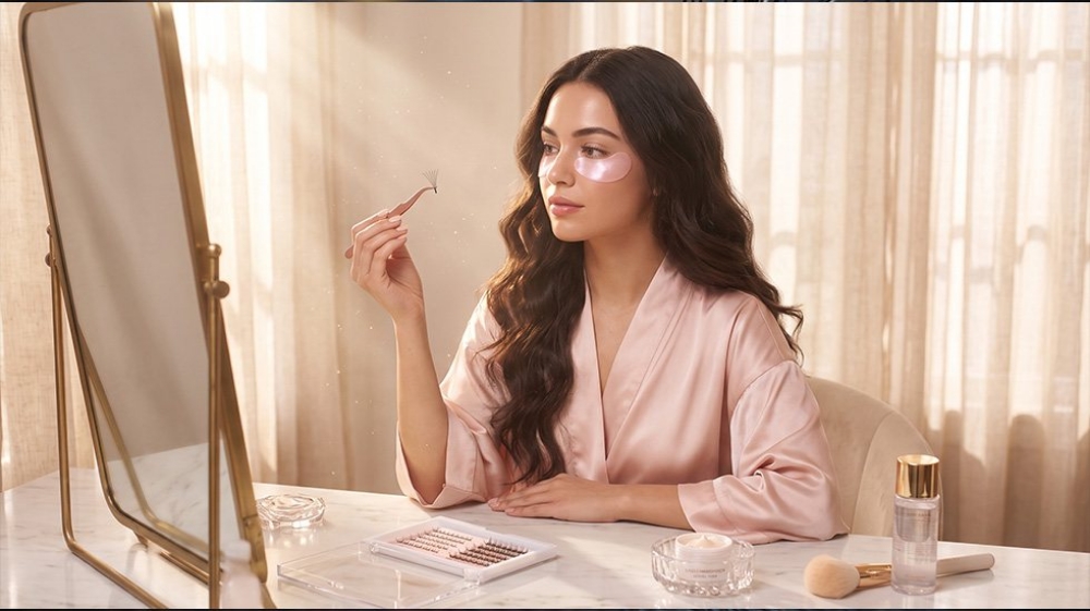 How to Safely Remove Lash Clusters at Home Without Natural Lash Damage