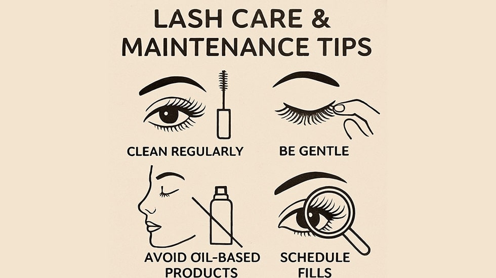 Safe eyelash extensions application - Patch test & hygiene standards Professional eyelash extension patch test and safety procedure