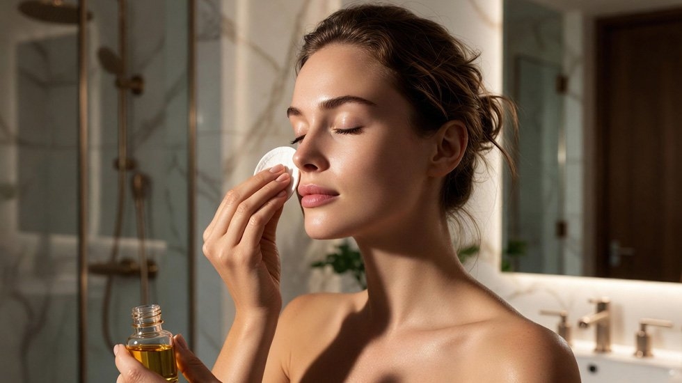 Using coconut or olive oil to remove lash glue safely at home
