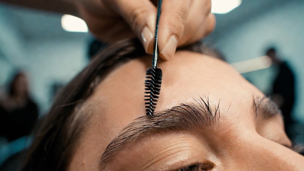 Natural Tapered Brow Hair vs Blunt Cut - Why Horizontal Trimming Destroys Brow Lamination Results