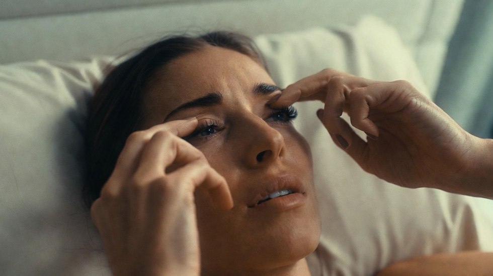 Client aftercare mistakes causing eyelash extension damage and traction alopecia