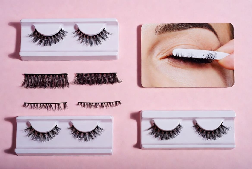Beautiful fluttery eyes with reusable false eyelashes 2026