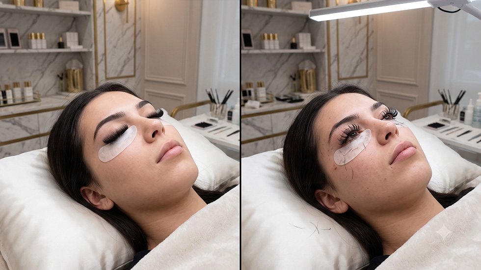Why lash glue lifts early - common mistakes and solutions
