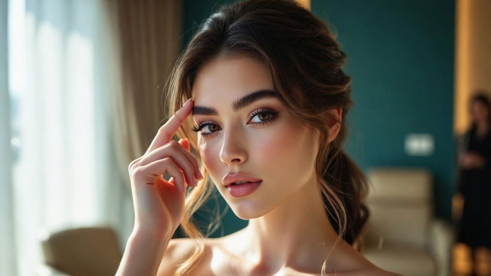 Successful Brow Tint Correction Results | Protect Hair Integrity After Dark Tint Mistake | Winlash Professional Before and After Fix for Over-Processed Dark Brow Tint - Healthy Natural Eyebrow Results Winlash