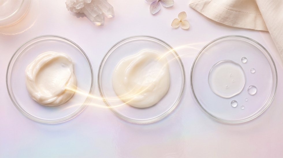 Comparison of professional cream remover and gentle oils for dissolving cluster lash glue
