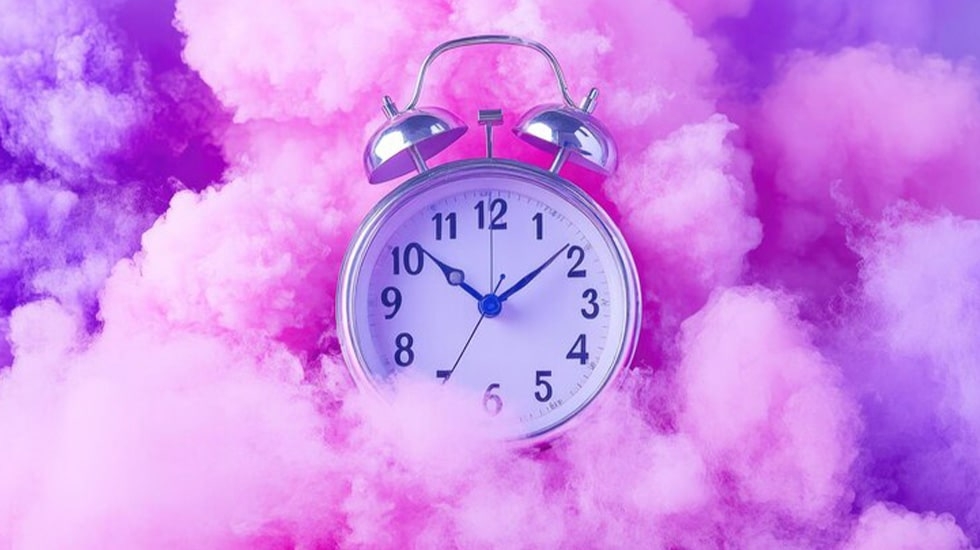 Timeline of lash lift duration, showing 6-8 weeks of curled lashes in Dubai's humid climate