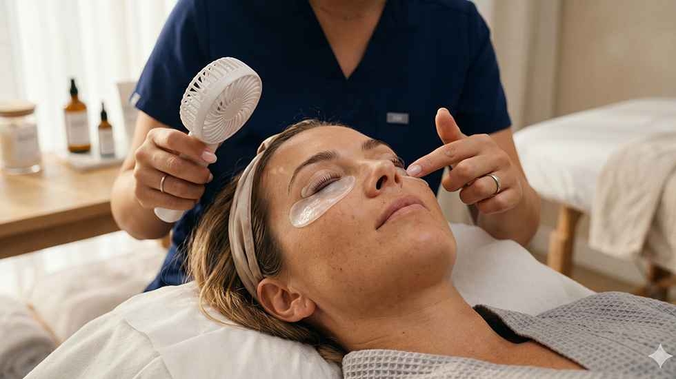 Dry Eye Syndrome and Lash Lift Safety | Hydration Protocol | Winlash Managing dry eye during lash lift procedure with proper pads and hydration