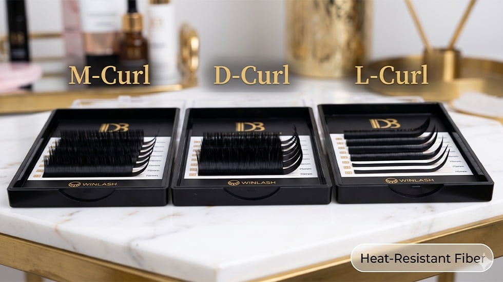 DB Matte Silk Volume Lashes - Professional 16-Row Tray UAE DB-Volume-Eyelash-Extension-Palette-Matte-Silk-PBT-16-Rows-Dubai-UAE-Lash-Tech-Supplies-M-L-Curl