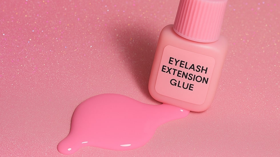 WinLash Pink Lash Glue – Professional Eyelash Extension Adhesive for Dubai WinLash Pink Eyelash Extension Glue 5ml bottle, fast-drying professional lash adhesive for long-lasting retention in Dubai climate
