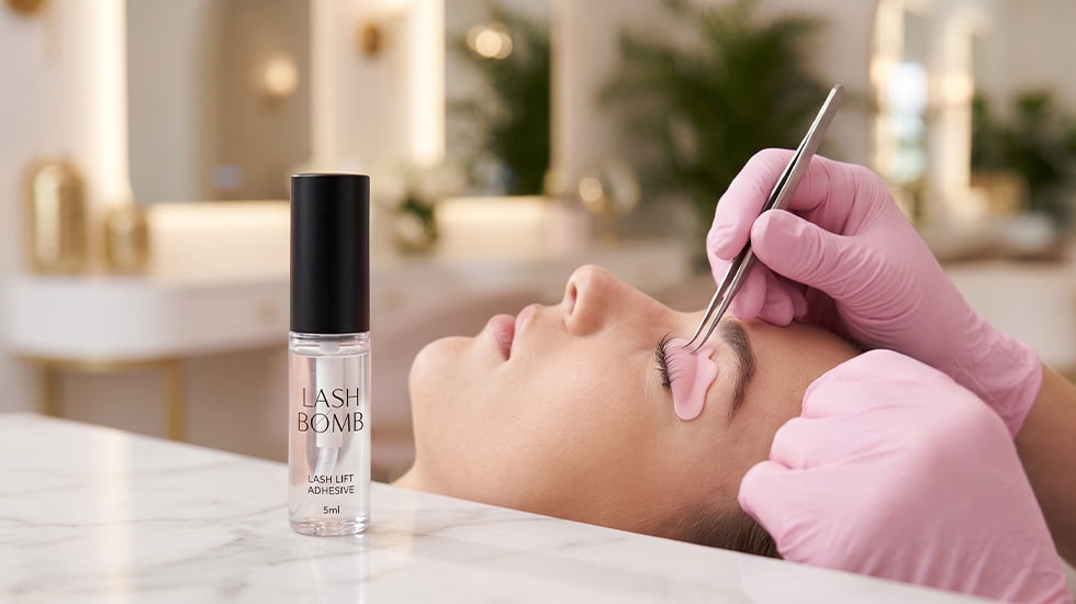 Lash Bomb Lift Glue 5ml Professional UK Made Lash Bomb Lash Lift Glue 5ml Professional Eyelash Lamination Adhesive