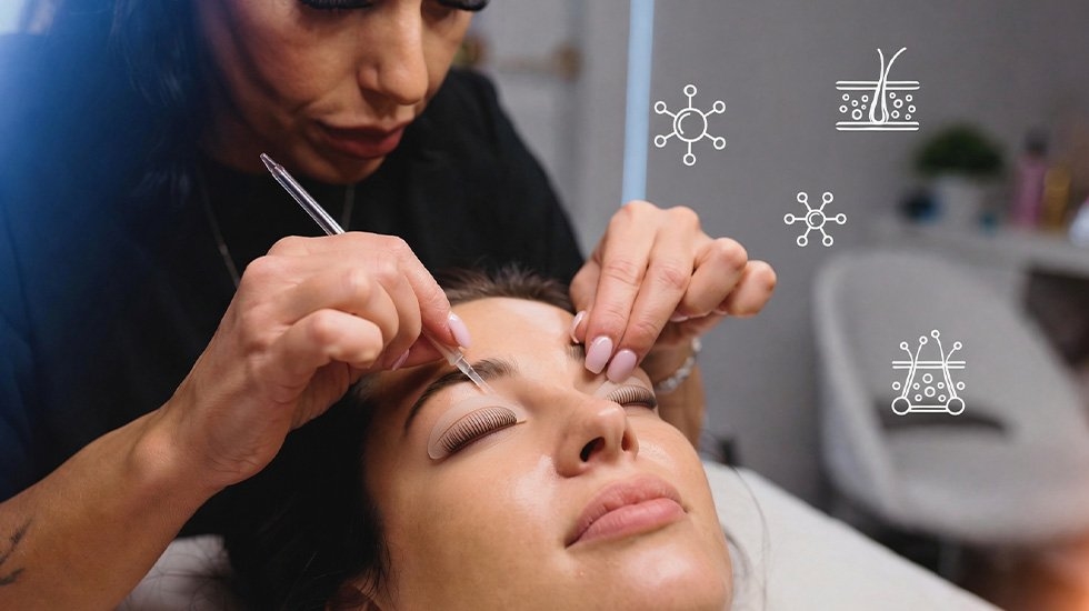 Science of Lash Lifting: Bond Reduction, Alignment and Neutralization with Keratin-Infused Formulas The Science & Chemistry Behind Lash Lifting | How Disulphide Bonds Are Safely Reshaped
