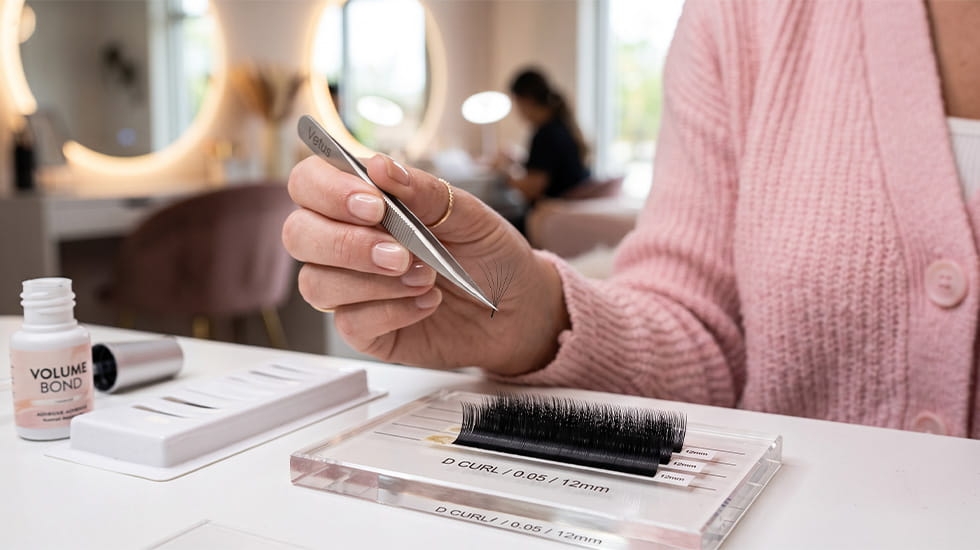 Vetus Professional Lash Extension Tweezers SA Series Vetus Stainless Steel Precision Eyelash Extension Tweezers for Isolation and Volume