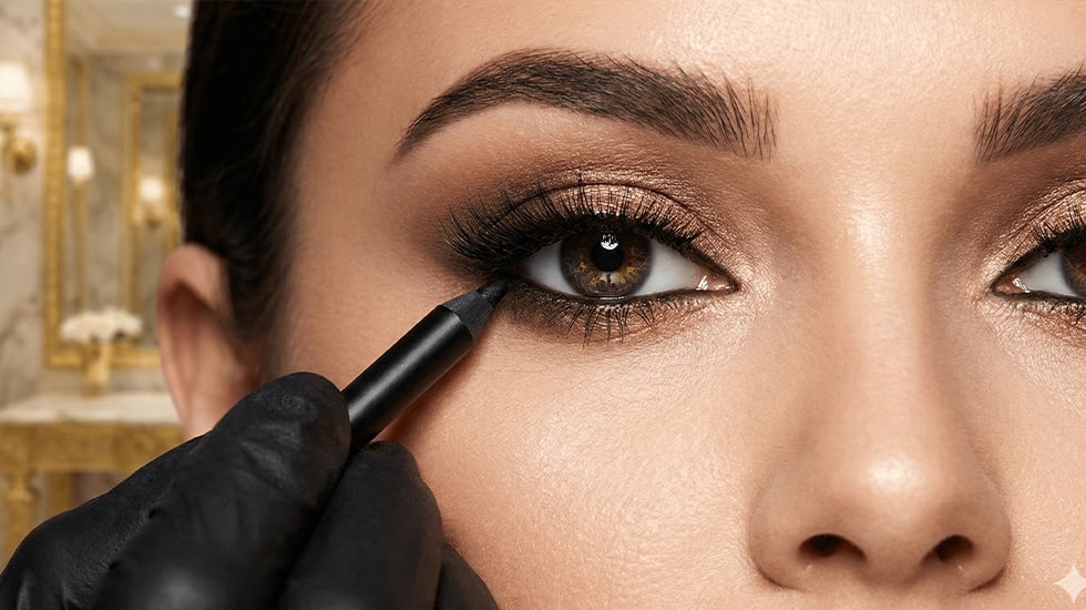 Makeup styling and tightlining tips to hide gaps after lash removal